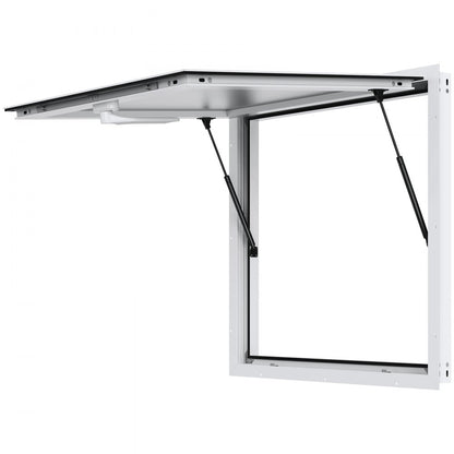 ptfwck 36"L x 36"W - Durable Aluminum Concession Window for Food Trucks