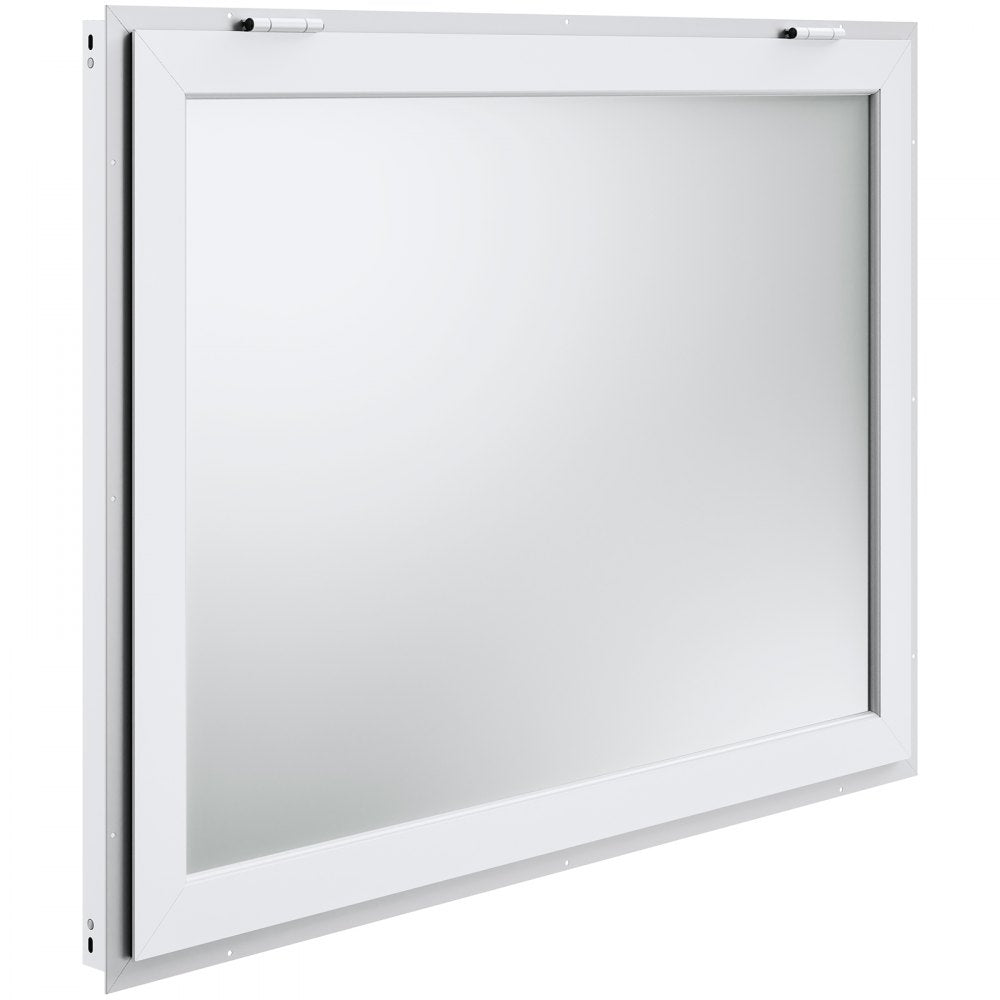 ptfwck 48"L x 36"W - Durable Aluminum Concession Window with 85° Opening Angle