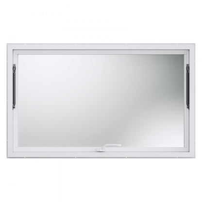 ptfwck 60"L x 36"W - Durable Aluminum Concession Window with Wide View