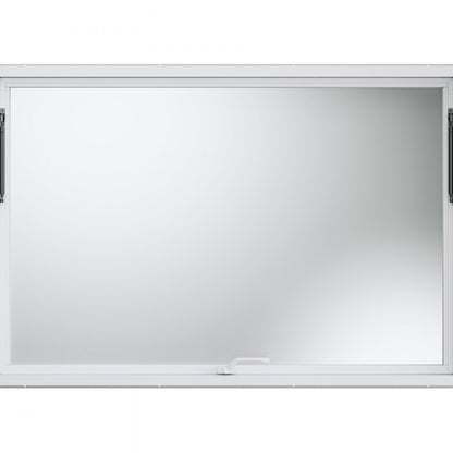 ptfwck 72"L x 48"W - Aluminum Concession Window with 85° Wide View