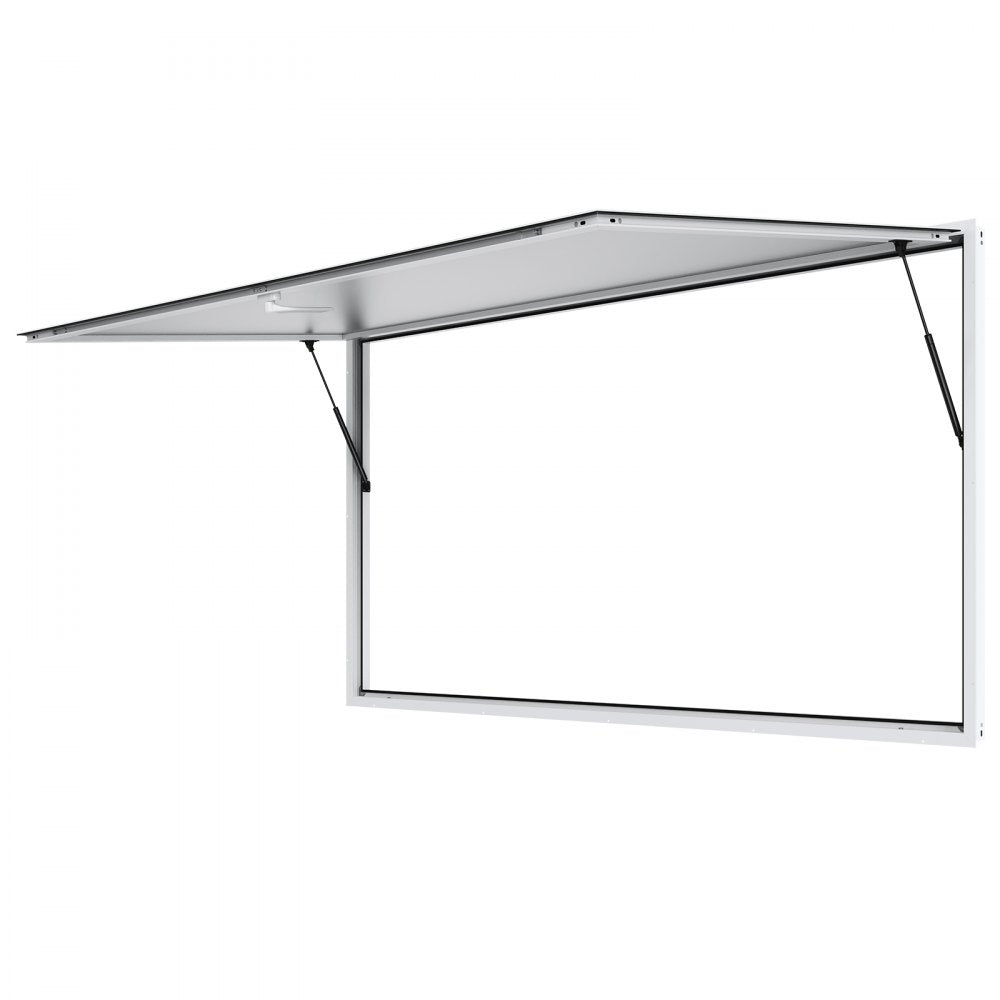 ptfwck 96"L x 48"W - Durable Aluminum Food Truck Window with Awning