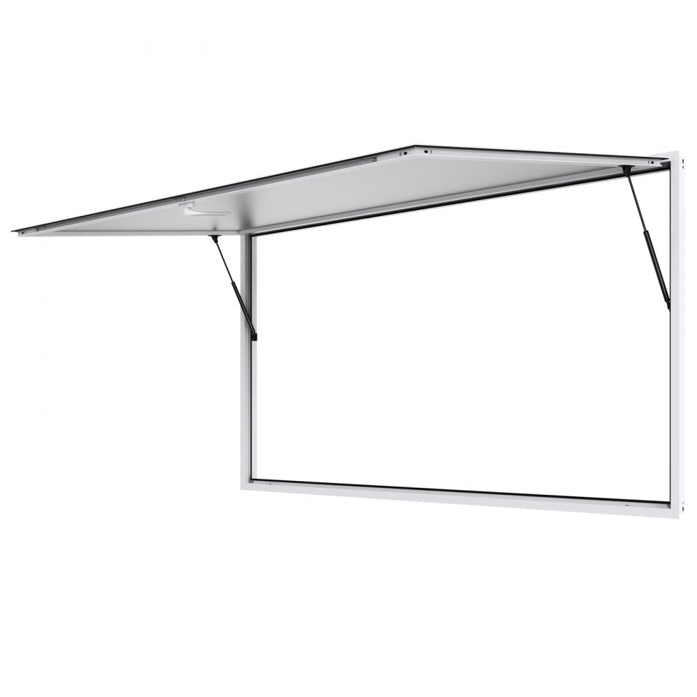 ptfwck 96"L x 48"W - Durable Aluminum Food Truck Window with Awning