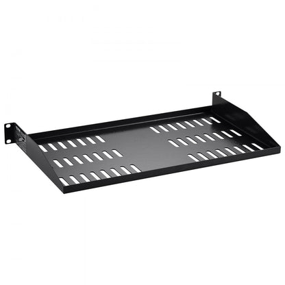 SPT-U300-1A - 1U Metal Server Rack Shelf, 10" Deep, 50 lbs Capacity