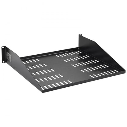 SPT-U300-2A - 2U Metal Server Rack Shelf, 16"x406mm, Supports 50 lbs