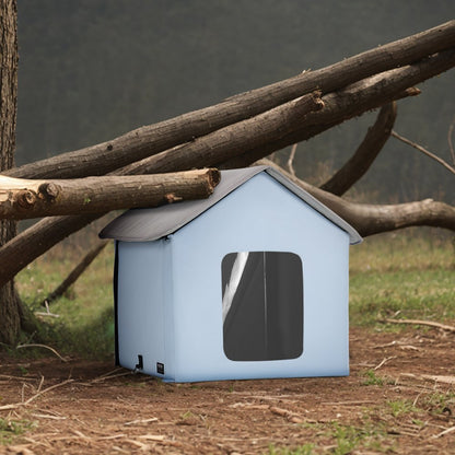 JUYI U3-M - Heated Cat House with Insulation & Temperature Control
