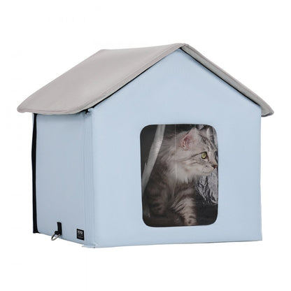 JUYI U3-M - Heated Cat House with Insulation & Temperature Control