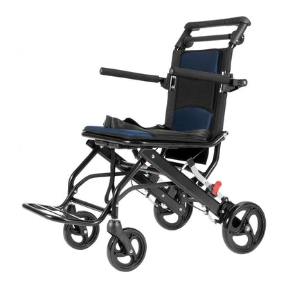 FS800LBJF4 - Compact Folding Wheelchair with 15.75-Inch Seat for Travel