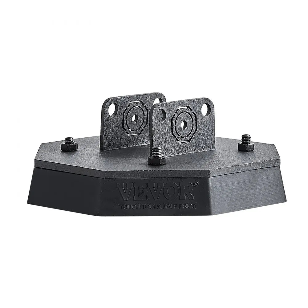 CXFC06J-4 - 4 Pcs Rubber RV Leveling Pads, 5000 lbs Capacity, Anti-Slip