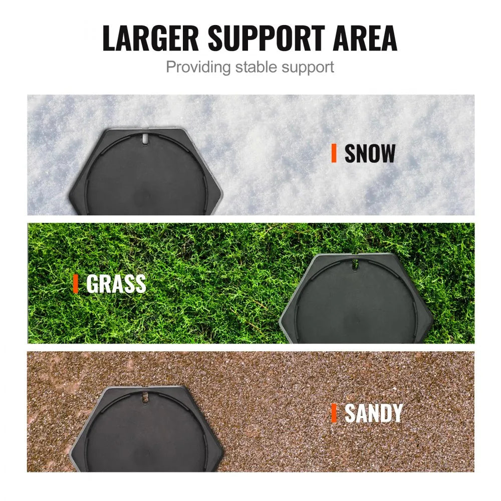 CXFC03-4 - VEVOR 9-Inch RV Leveling Pads for Stable Camping Support