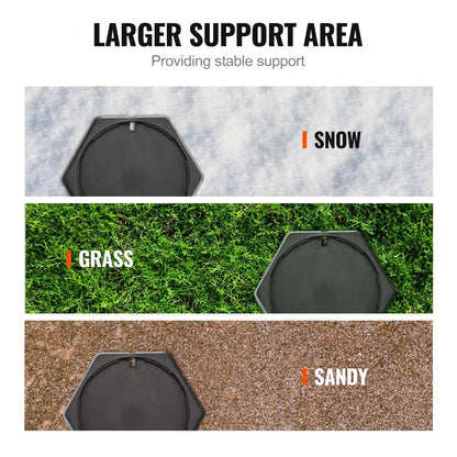 CXFC03-4 - VEVOR 9-Inch RV Leveling Pads for Stable Camping Support