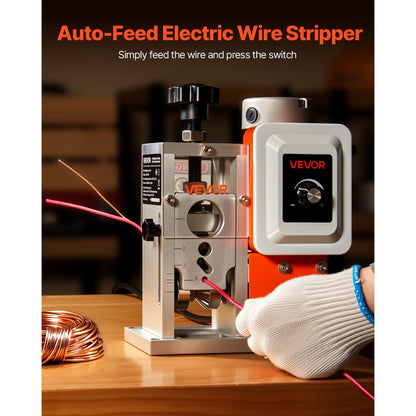 SMS-002 - 400W Electric Wire Stripper, 0.06-1.57” Adjustable Speed
