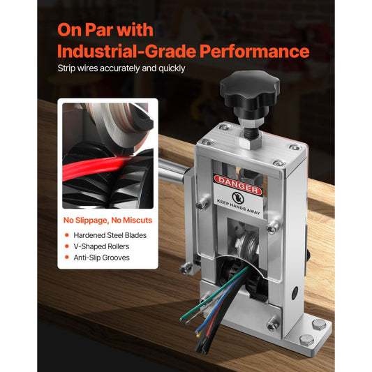 SD-004 - Compact Manual Wire Stripper for 0.06-1 inch Wires