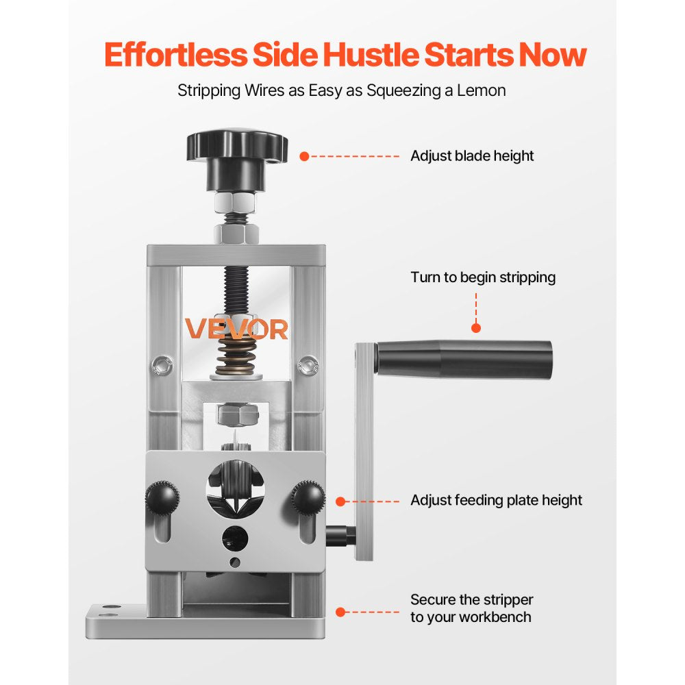 SD-004 - Compact Manual Wire Stripper for 0.06-1 inch Wires