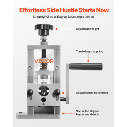 SD-004 - Compact Manual Wire Stripper for 0.06-1 inch Wires