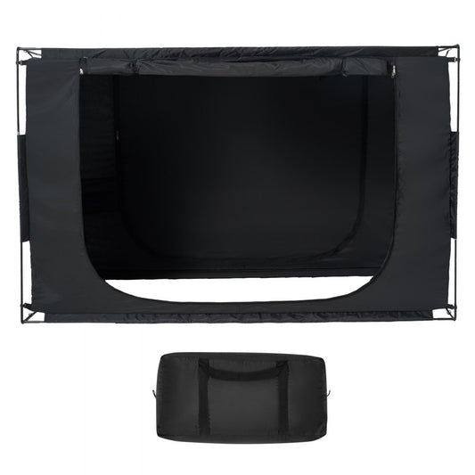 140187 - 75" Bed Tent with 3 Zippered Entrances, Blocks 70% Light