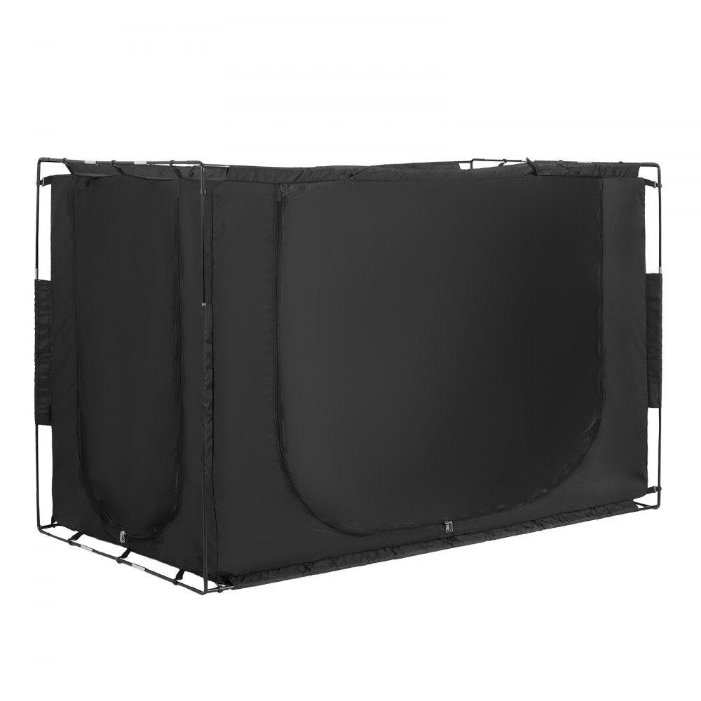 140189 - 3-Entry Bed Tent: 75" x 39" x 47", 70% Blackout Design