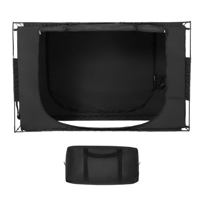 140189 - 3-Entry Bed Tent: 75" x 39" x 47", 70% Blackout Design