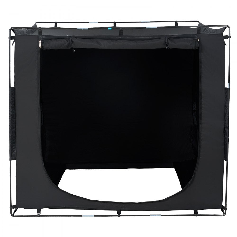 140188 - 80" Blackout Bed Tent with Mesh Pockets & Dual Zippers