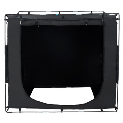 140188 - 80" Blackout Bed Tent with Mesh Pockets & Dual Zippers