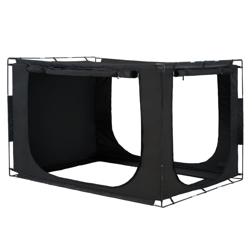140188 - 80" Blackout Bed Tent with Mesh Pockets & Dual Zippers