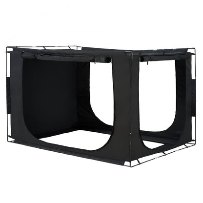 140188 - 80" Blackout Bed Tent with Mesh Pockets & Dual Zippers