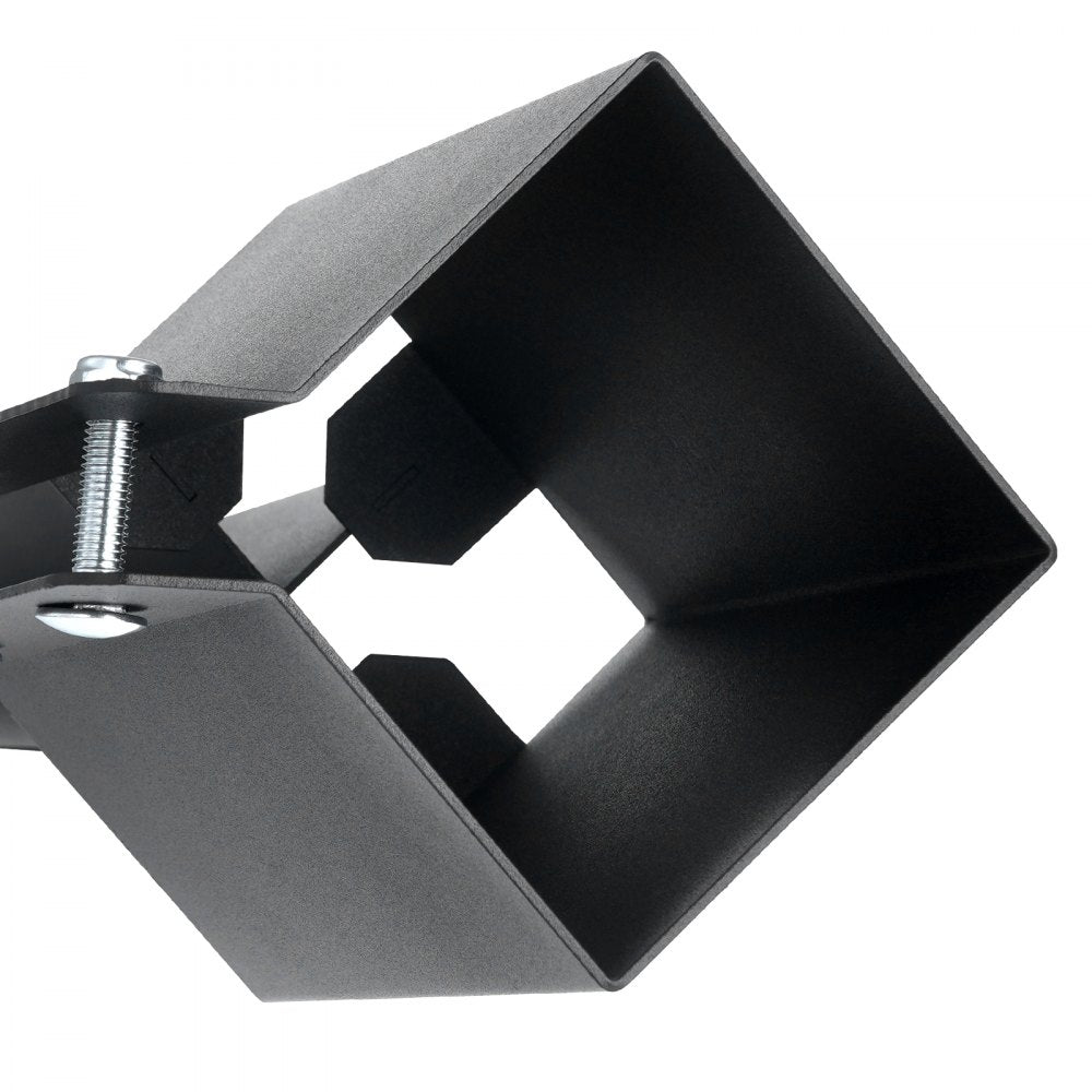 FX-3.5-36-4 - Heavy-Duty 36" Steel Fence Post Anchor for Mailboxes & Decks