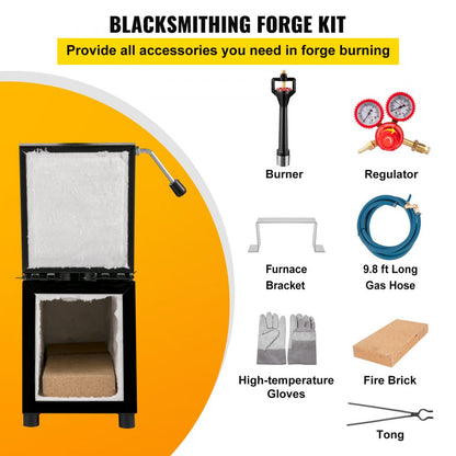 CMPROF-2+1D - Portable High-Temperature Farrier Furnace with Accessory Kit