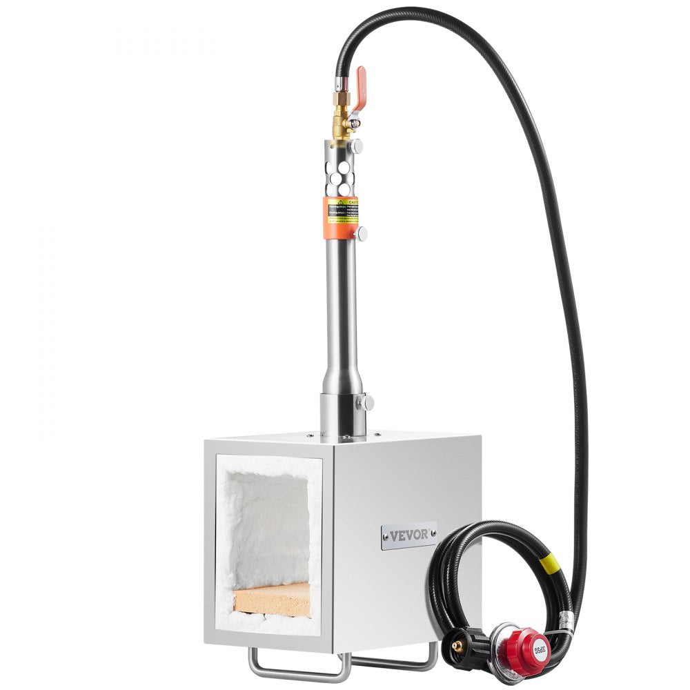 JHBXG1C - Lightweight Portable 1-Burner Stainless Steel Propane Forge