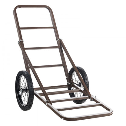 YL1501 - Durable Folding Deer Cart with 300 LBS Capacity & Rubber Tires