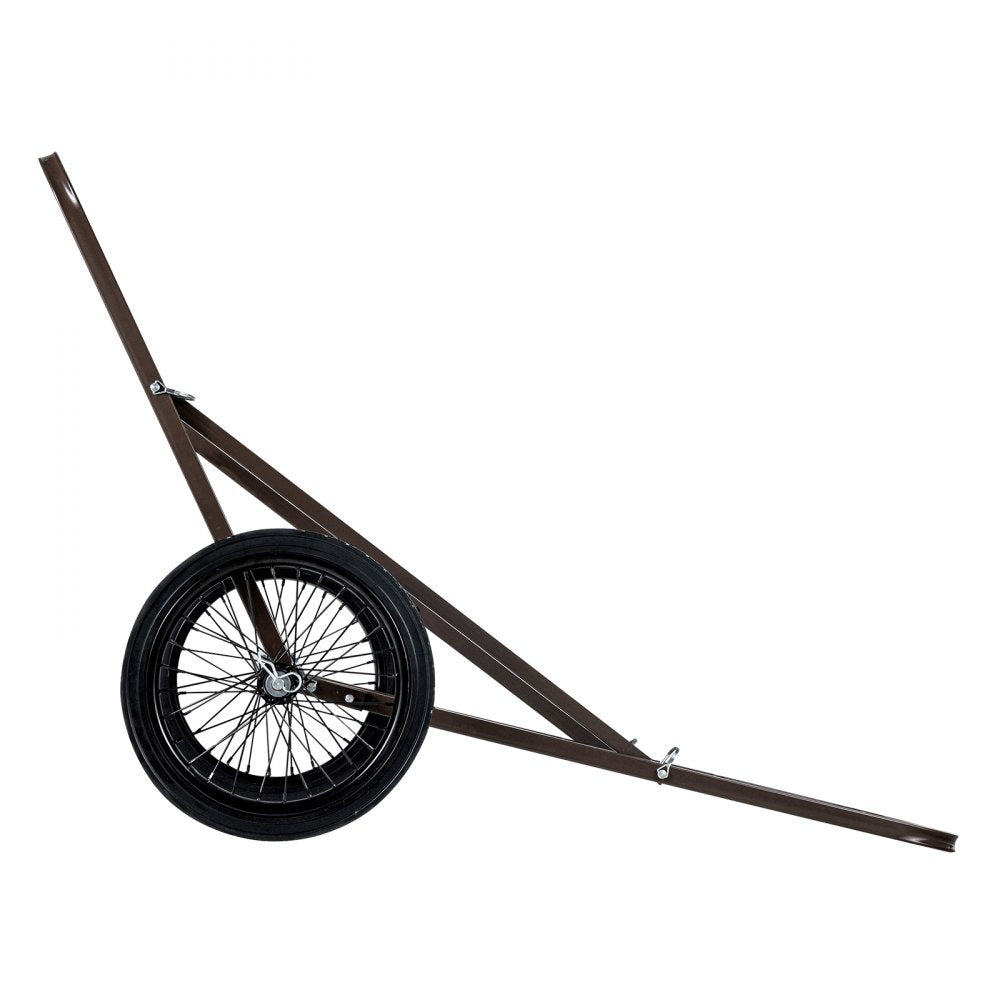 YL1501 - Durable Folding Deer Cart with 300 LBS Capacity & Rubber Tires
