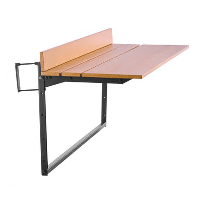 DL-BC06 - Adjustable Folding Balcony Table in Stainless Steel with PS Top