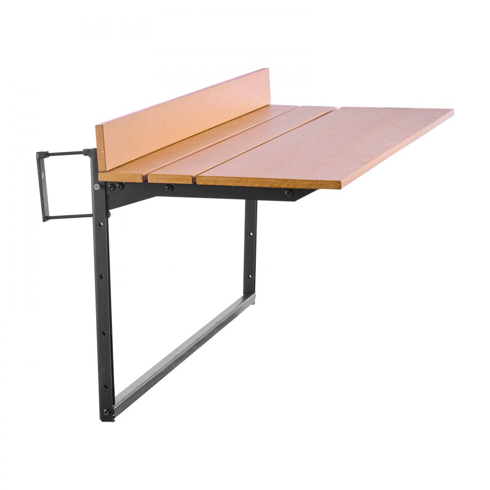 DL-BC06 - Adjustable Stainless Steel Balcony Table 15" x 39" for Outdoor Use