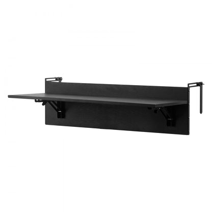 DL-BC03 - Versatile Folding Balcony Table with Stainless Steel Bracket, 12 x 32 in