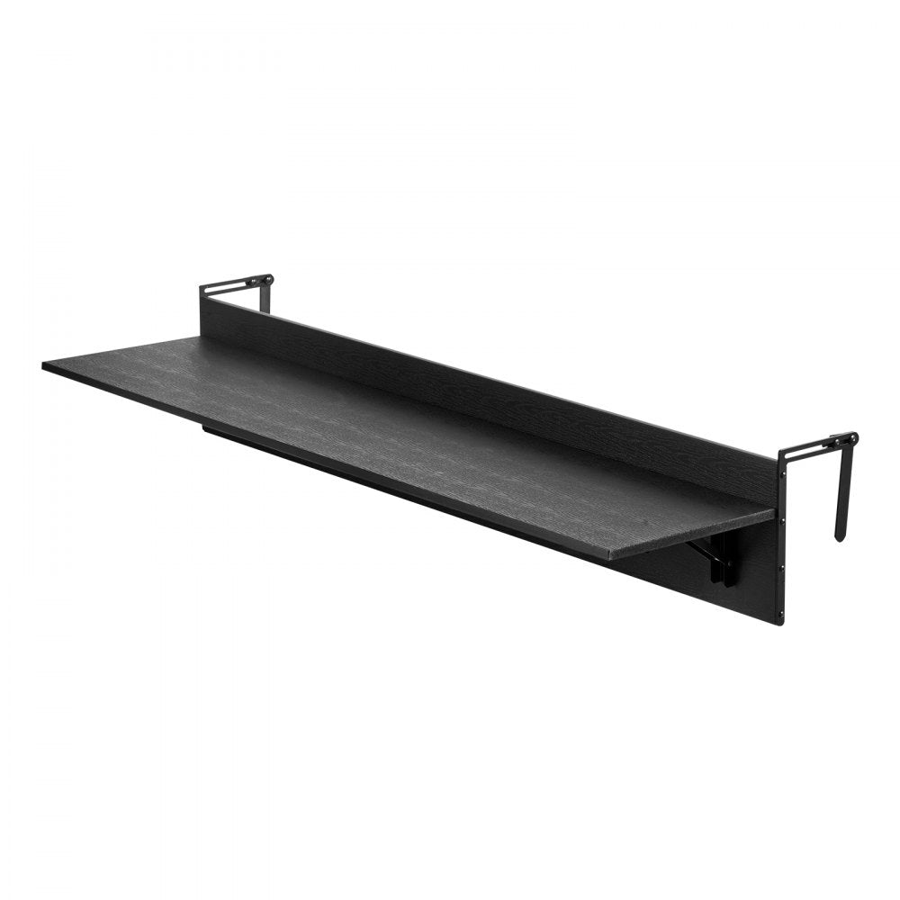 DL-BC03 - Versatile Folding Balcony Table with Stainless Steel Bracket, 12 x 32 in