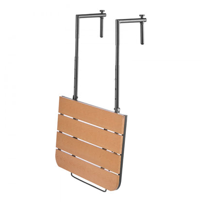 DL-BC01A - Folding Stainless Steel Balcony Table with Adjustable Height