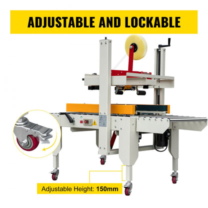 FXJ-4030 - Adjustable Box Sealing Machine for Cartons 3.2-11.8" Wide