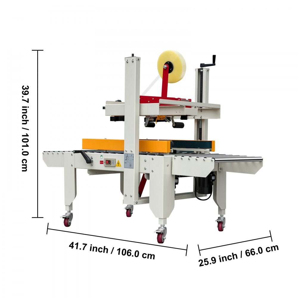 FXJ-4030 - Adjustable Box Sealing Machine for Cartons 3.2-11.8" Wide