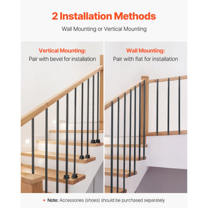 FG127-1117B-31 - 44" Carbon Steel Stair Balusters - Durable & Rustproof