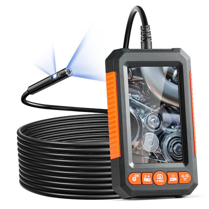 C43 - 16.4FT Dual Lens Endoscope with 4.3" Display and Adjustable Light