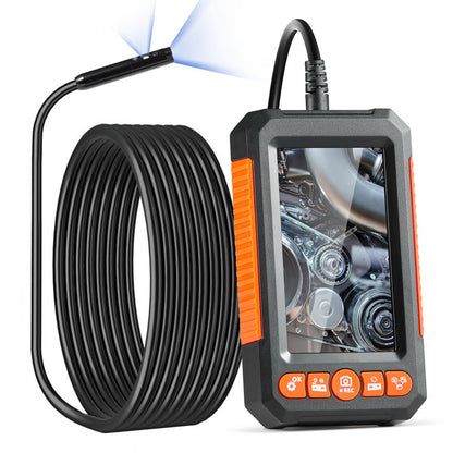 C43 - 16.4FT Dual Lens Endoscope with 4.3" Display and Adjustable Light