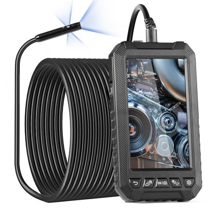 5003 - 49.2FT VEVOR Endoscope Camera with 5" Screen & 3 Lenses