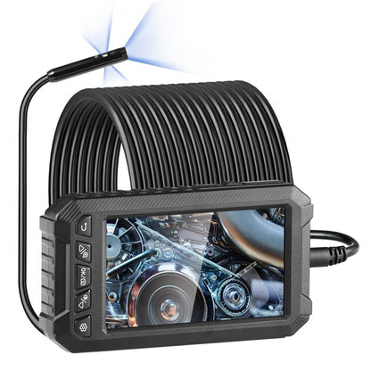 5003 - 49.2FT VEVOR Endoscope Camera with 5" Screen & 3 Lenses