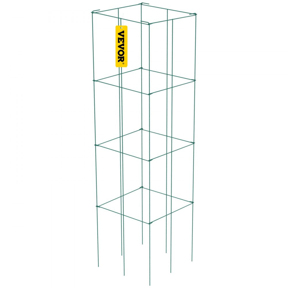 VV-KZDFQJ14.6X39LS3Z - Set of 3 Heavy-Duty 39.4" Tomato Cages