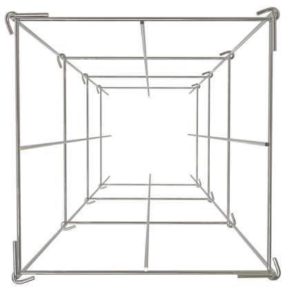 VV-KZDFQJ11.8X46YS5Z - Heavy-Duty 5-Pack Tomato Cages, 11.8" x 46.1" Support