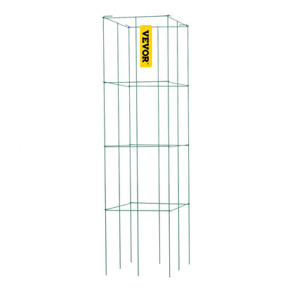 VV-KZDFQJ11.8X46LS10Z - 10 Pack Steel Tomato Cages, 11.8" x 16.1" Height