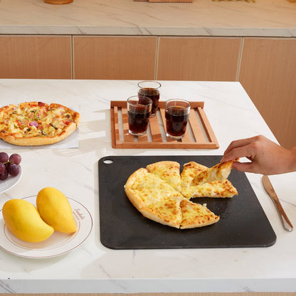 JHQ-CCP-340*250-6 - 13.5" Carbon Steel Pizza Steel for Perfect Baking