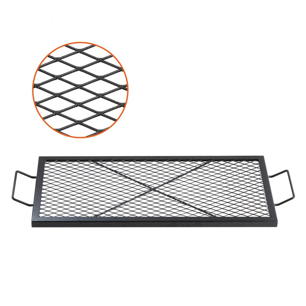 JY-MY-YKW32 - 32"x15" Heavy-Duty Steel Grill Grate for Outdoor Cooking