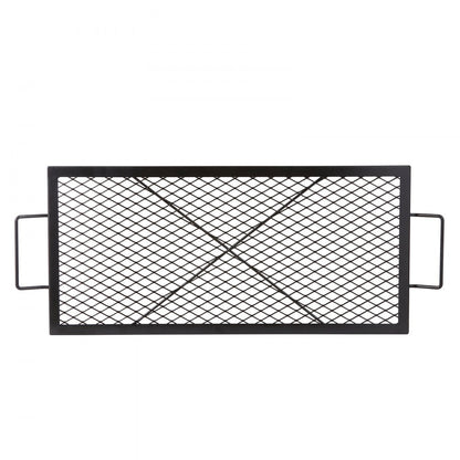 JY-MY-YKW32 - 32"x15" Heavy-Duty Steel Grill Grate for Outdoor Cooking