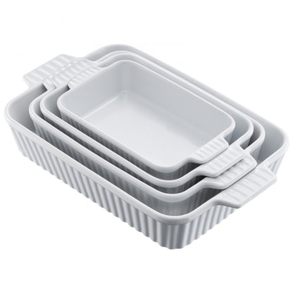 JH-B2022090216 - Elegant Ceramic Baking Dish Set for Stylish Cooking and Serving