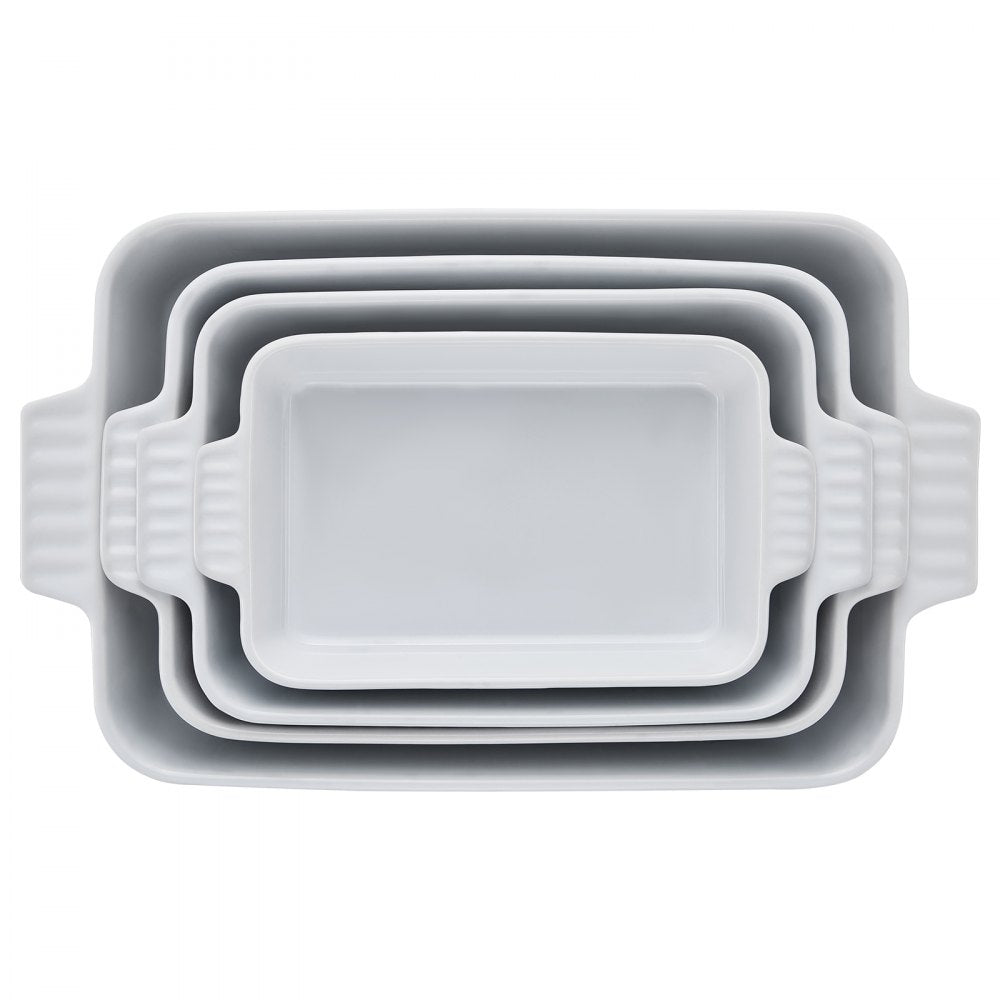 JH-B2022090216 - Elegant Ceramic Baking Dish Set for Stylish Cooking and Serving